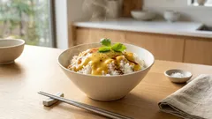 卵なしでも満足感：豆乳と絹ごし豆腐で作る「卵かけごはん風」とろみだれ